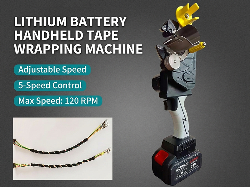 Máquina de Encapar Cabos Sem Fio Portátil AT-101 | JINGWEI