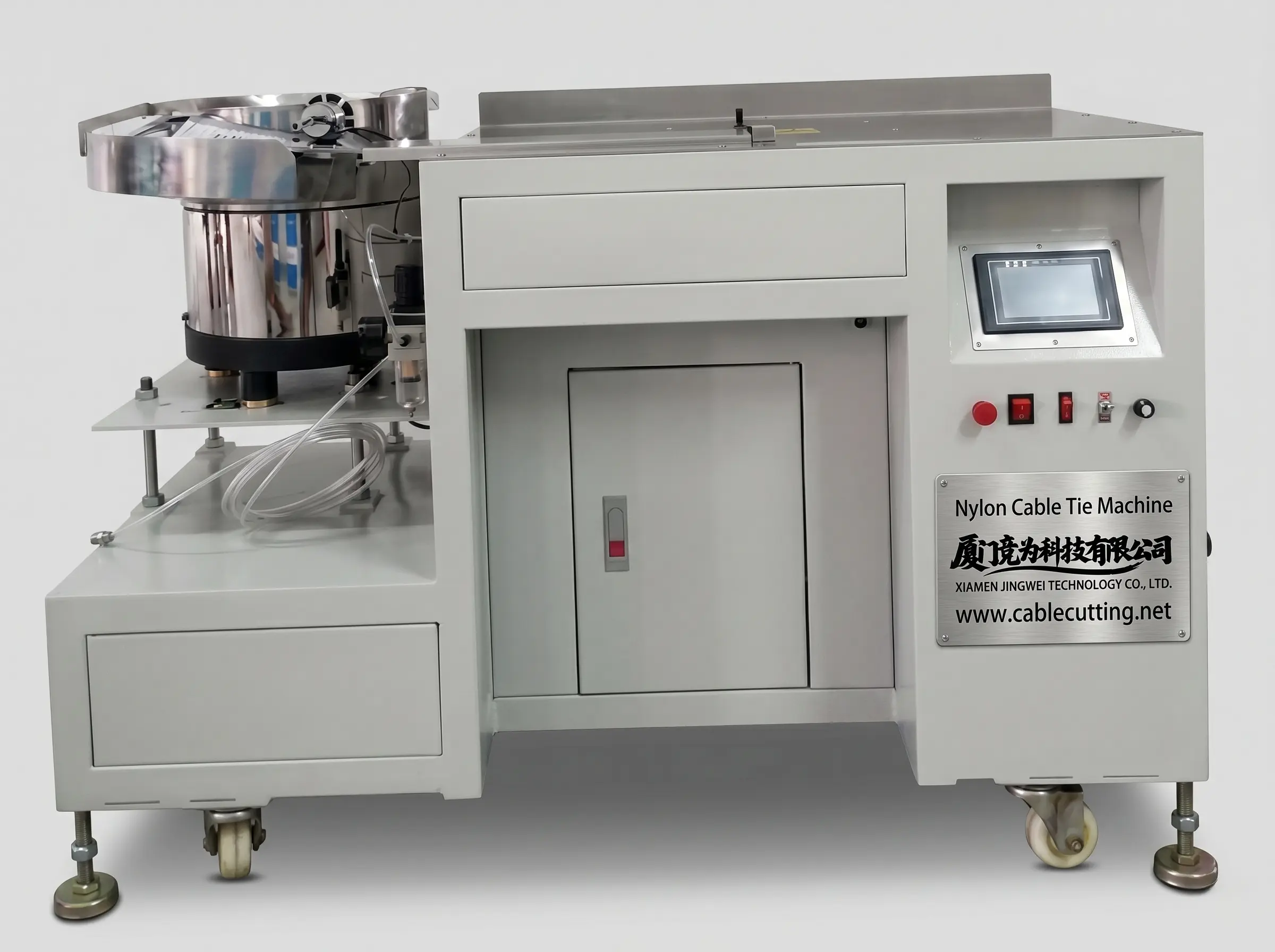 Máquina de Abraçadeiras de Nylon WPM-80-160 – Produção Industrial Eficiente