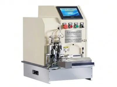 Máquina Automática de Envolvimento Plano para Fita 6-12mm WPM-6-12 - Máquina de Envolvimento com Fita