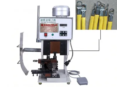 Máquina Semiautomática Silenciosa de Crimpar Terminais WPM-3000S