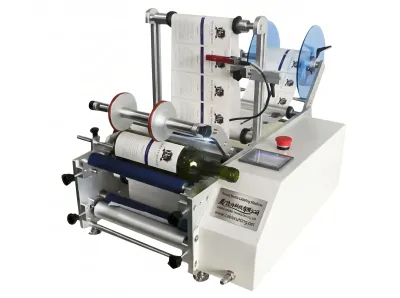 Máquina Automática de Etiquetagem de Garrafas Redondas WPM-7160 - Máquina de Etiquetagem de Cabos