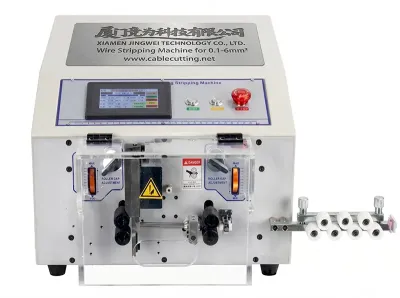 Descascador Automático de Cabos com Tela de Toque para 0.1-6mm² WPM-SDBS - Máquina Automática de Descascamento de Fios