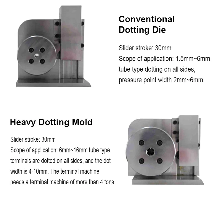 Customized crimping mold, wire crimping machine die, Six side mold, change for the terminal machine Customized crimping mold, wire crimping machine die, Six side mold, change for the terminal machine