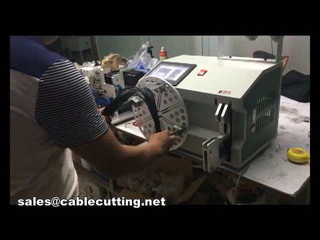 Máquina de enrolamento e amarração de cabos WPM-212 - Automação industrial eficiente