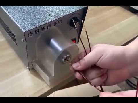 Removedor de Esmalte para Fio de Cobre WPM 550 - Stripagem de Precisão