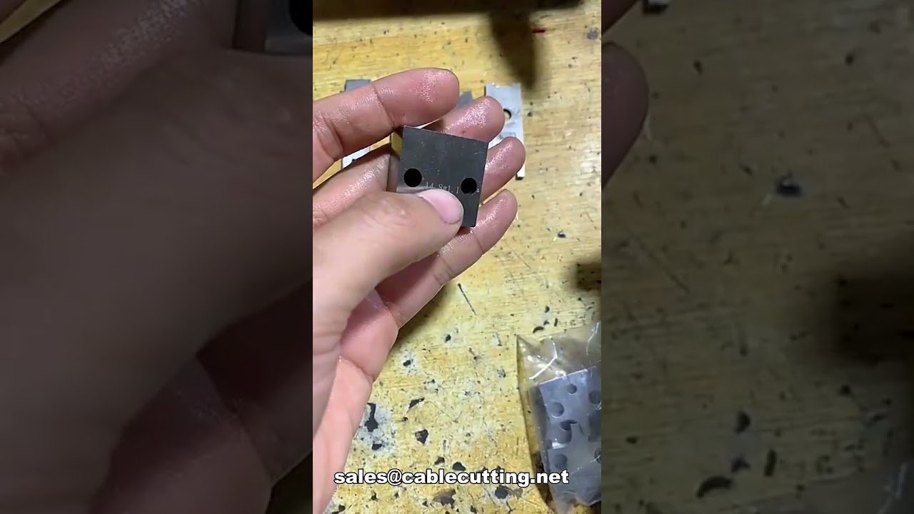 Lâmina para Máquina de Crimpagem de Terminais | Lâmina Aplicadora OTP | Faca de Crimpagem