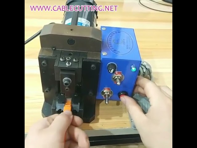 Máquina de Crimpagem Automática | Crimpagem de Cabo RJ45 e Cabos Elétricos