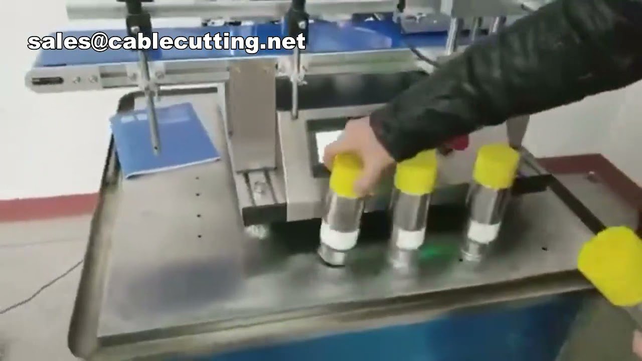 Rotuladora Automática de Mesa para Frascos Redondos, Latas e Garrafas Pequenas – Máquina de Etiquetagem de Alta Precisão