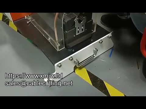 Máquina de Descascar Cabos de Alta Eficiência | Semi-automática para Cabos Quadrados Grandes