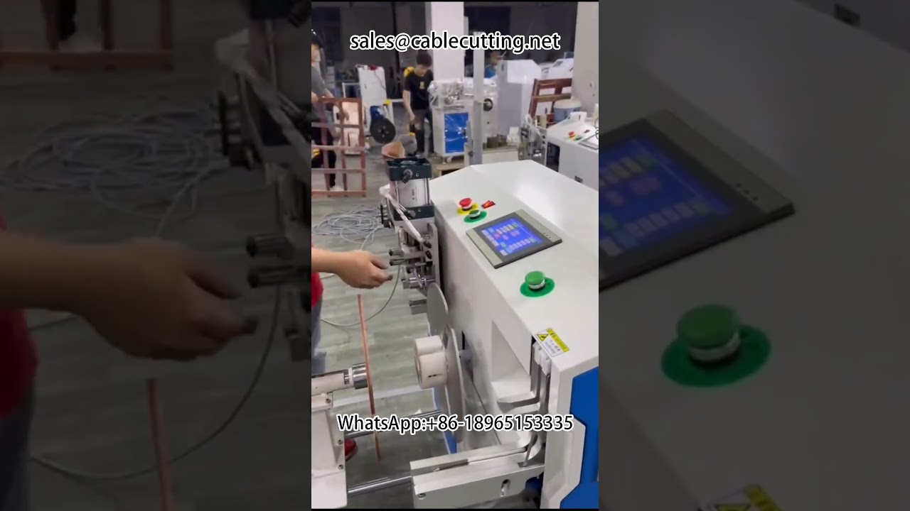 Máquina de Bobinar Automática para Chicotes Elétricos | Enrolamento de Metros