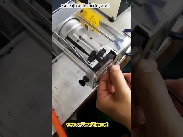 Máquina de Decapagem de Cabos Coaxiais de Alta Precisão para Automação Industrial