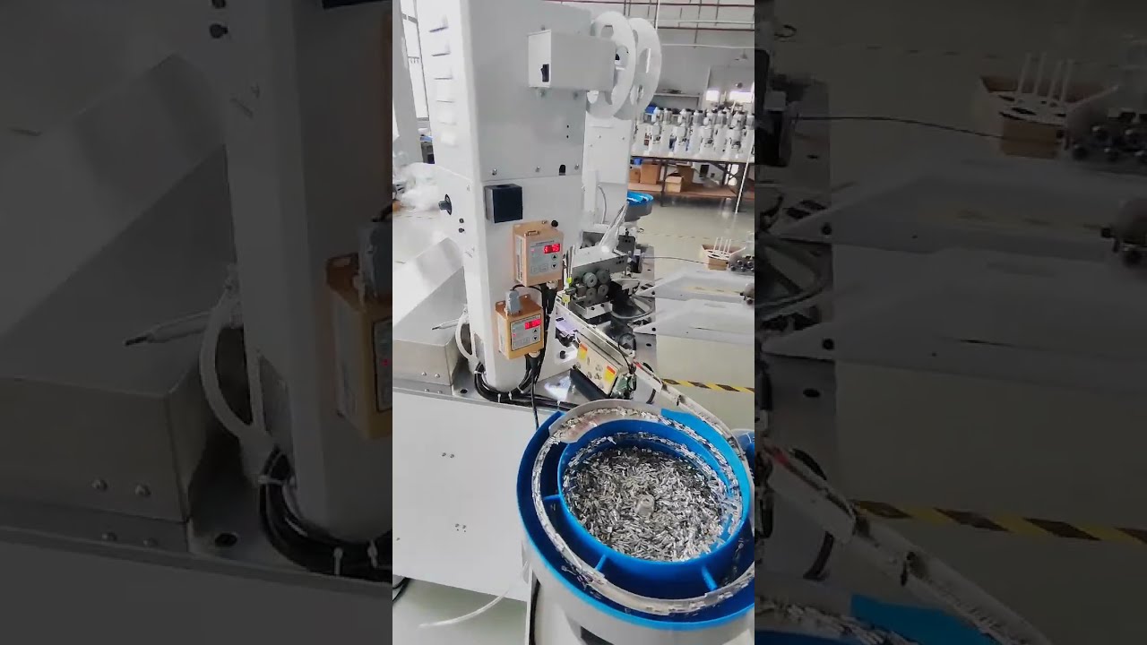 Máquina de Chicote Elétrico de Alta Temperatura para Cabos de Alimentação Internos de Eletrodomésticos #automação
