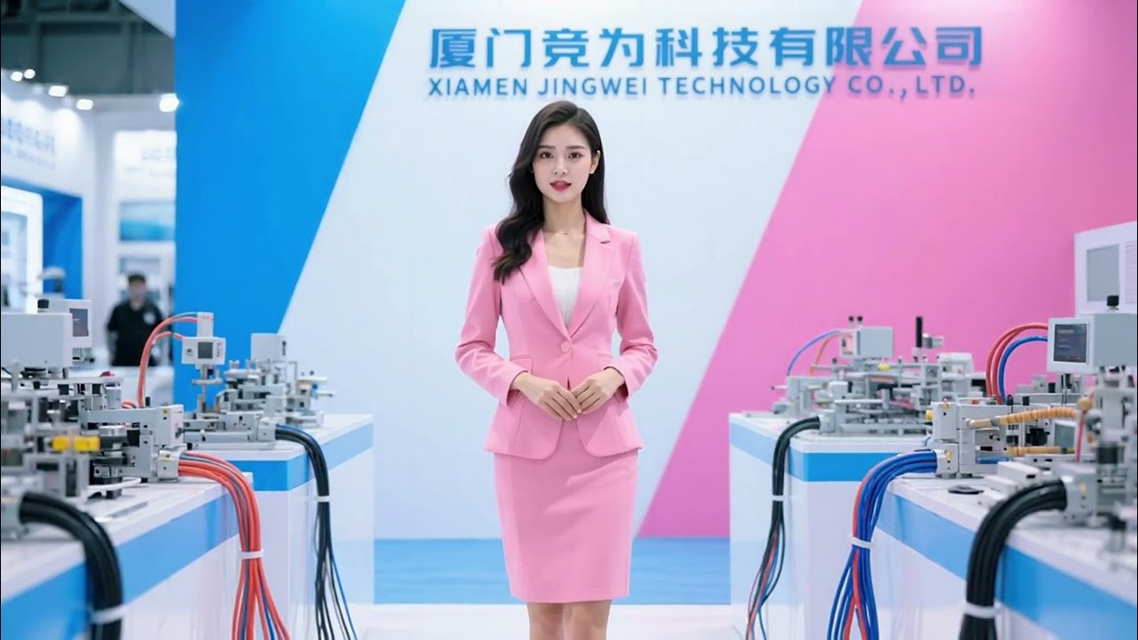 Xiamen Jingwei Technology na Exposição de Equipamentos de Processamento de Feixes de Cabos