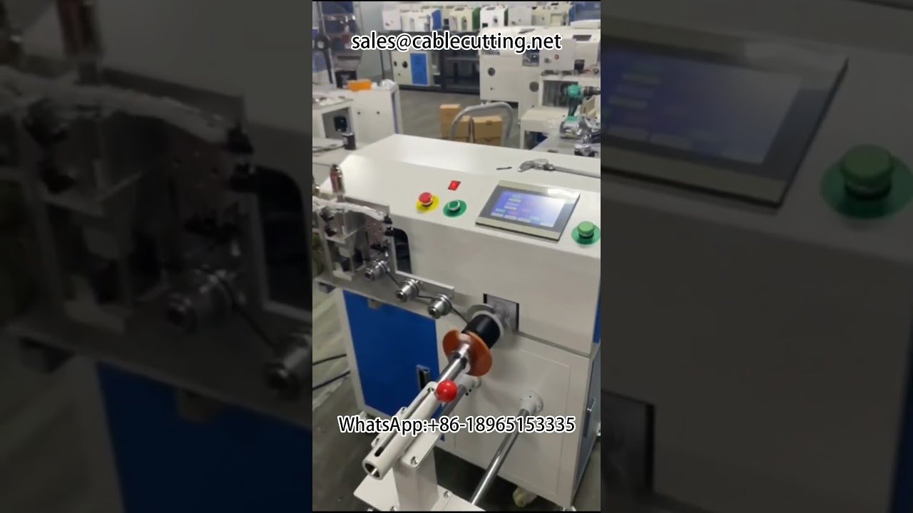 Máquina Automática de Enrolar e Amarrar Fios e Cabos - Aumente a Produtividade