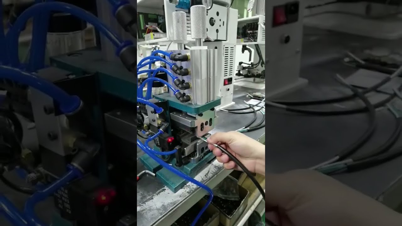 Máquina Incrível de Decapagem e Torção: Solução em Um Clique para Cabos Complexos | #fábrica #máquina #ferramentas