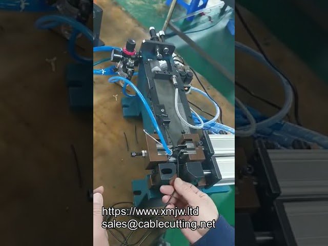 Máquina Pneumática de Descascar Cabos Quadrados WPM 330 - Qualidade Superior para Fios Industriais
