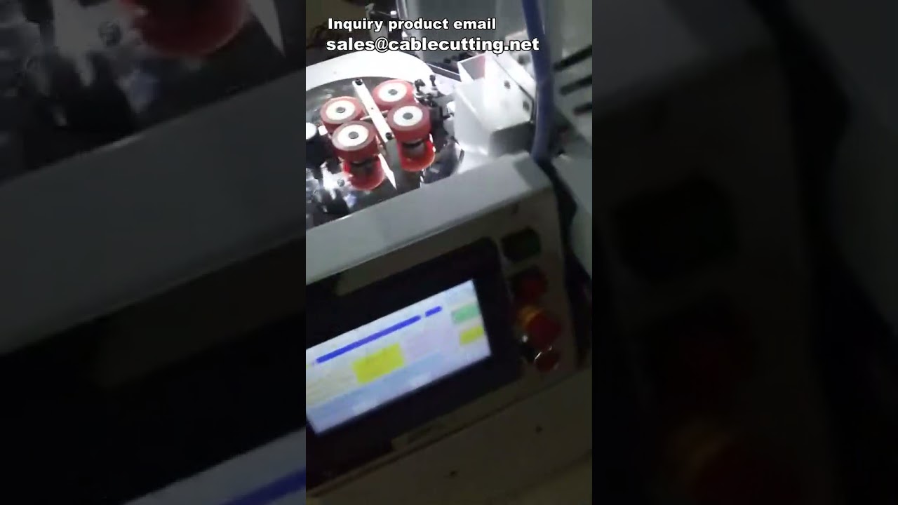 Máquina de Crimpagem Automática de Terminais | Crimpagem de Fios Eficiente