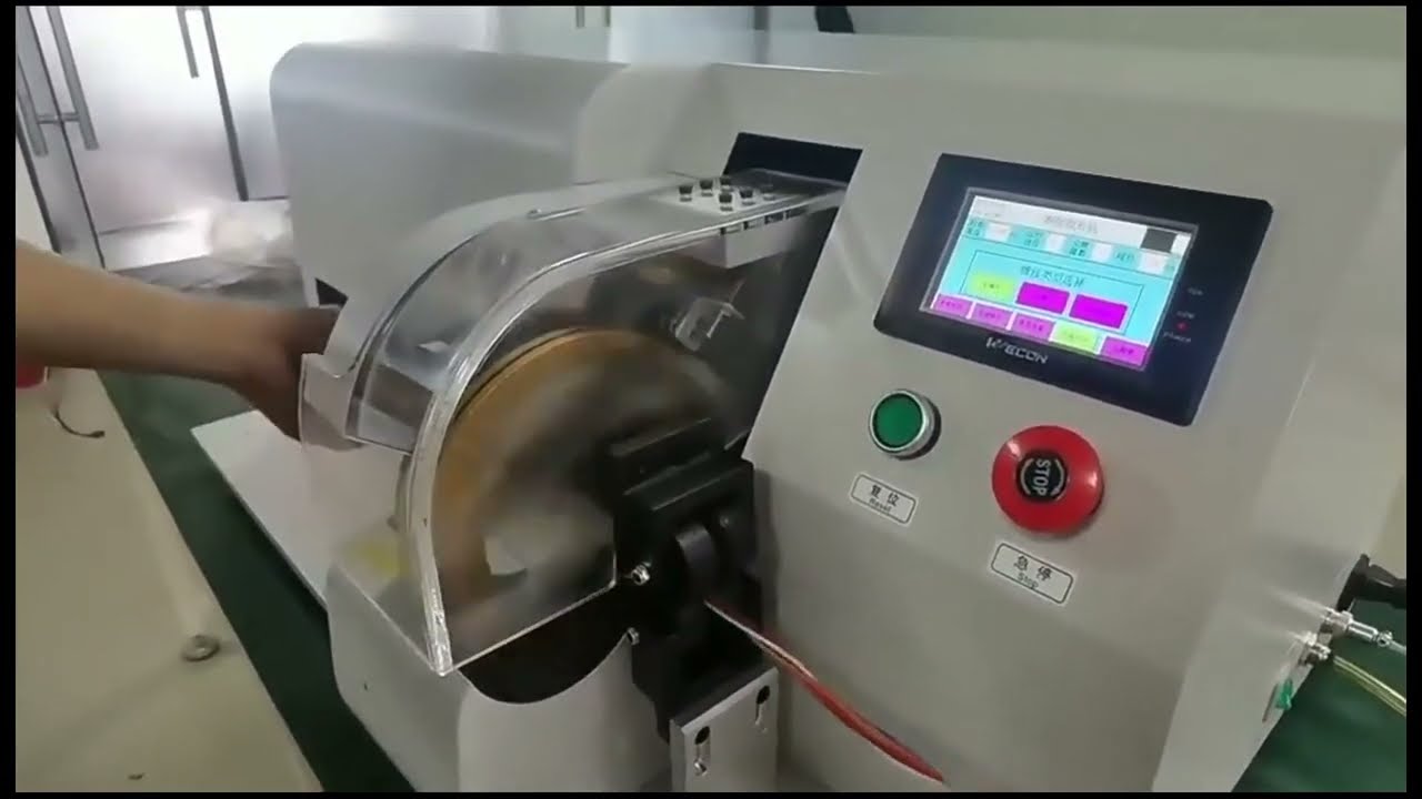 Máquina Automática de Trançamento de Chicotes Elétricos - Enrolamento de Fita para Cabos PVC e Armadura