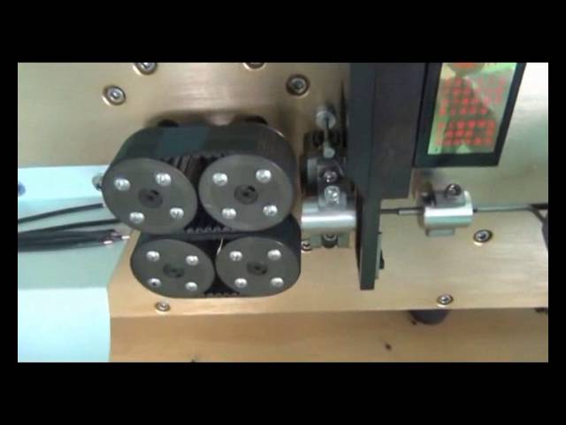 Máquina WPM-68PMJ: Corte, Decapagem e Marcação Inkjet Automática de Fios