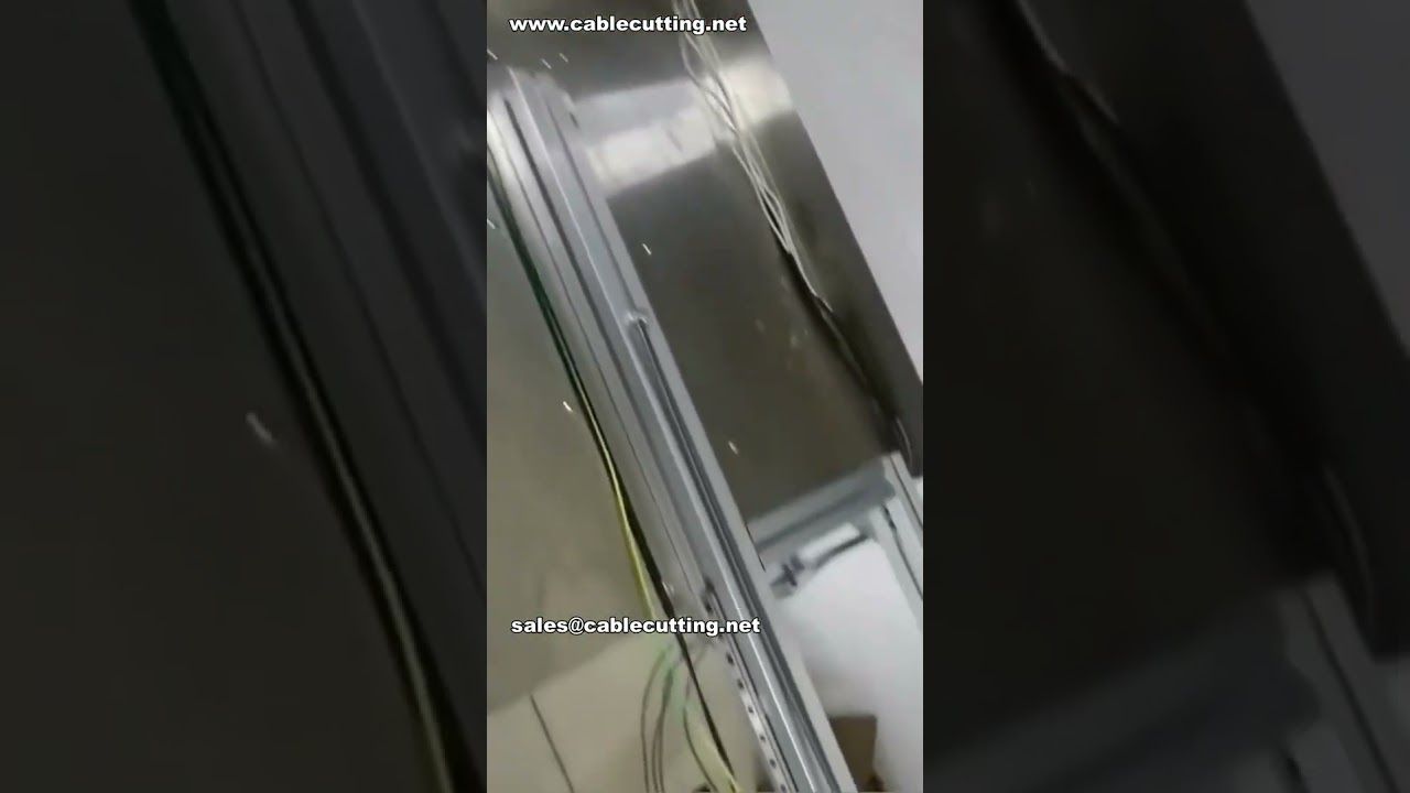 Máquina Automática de Amarração de Cabos com Medição - Amarra a cada 1 metro com Alimentação e Bobinamento Automáticos