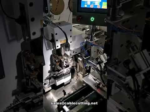 Máquina Totalmente Automática para Divisão, Corte, Descascamento e Crimpagem de Cabos Planos WPM-FCCM-51
