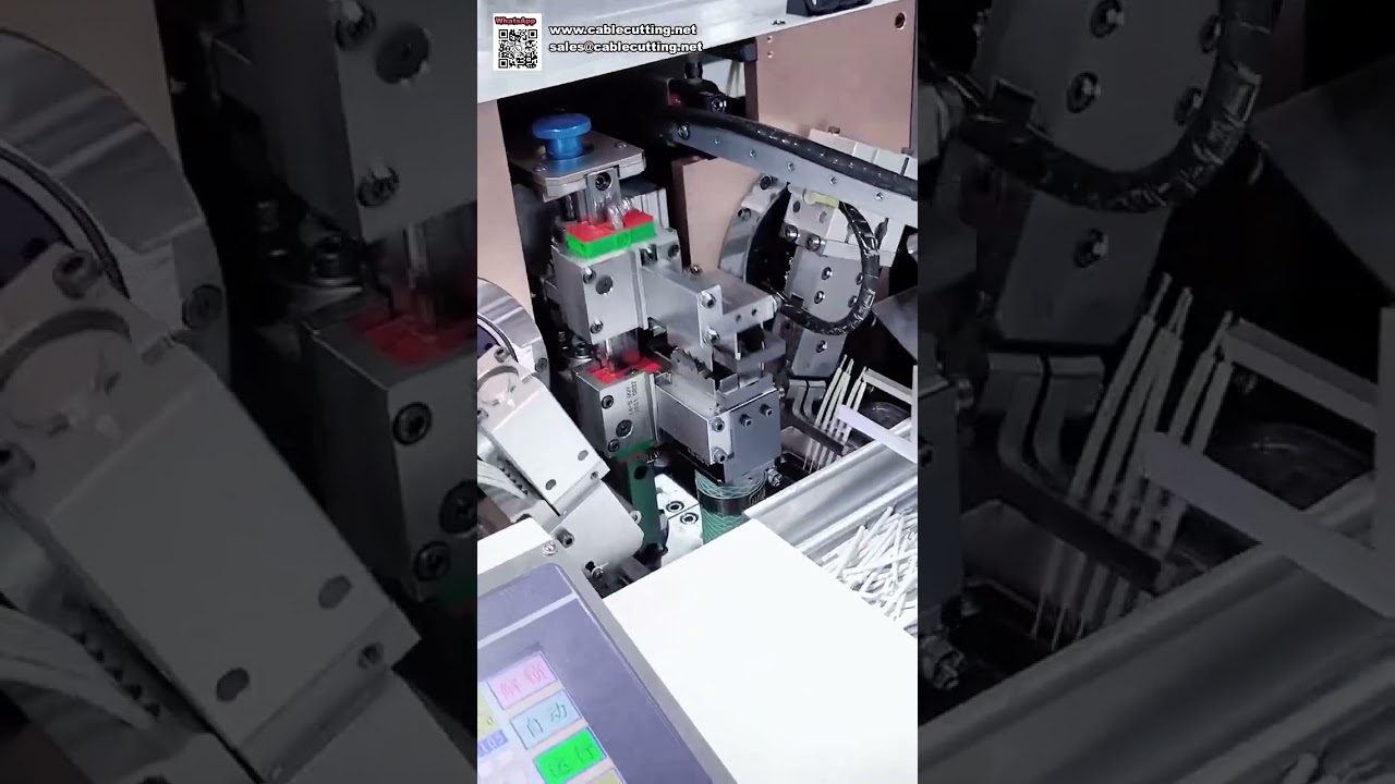 Máquina Automática de Torção e Estanhagem Dupla de Pontas para Soldagem Industrial