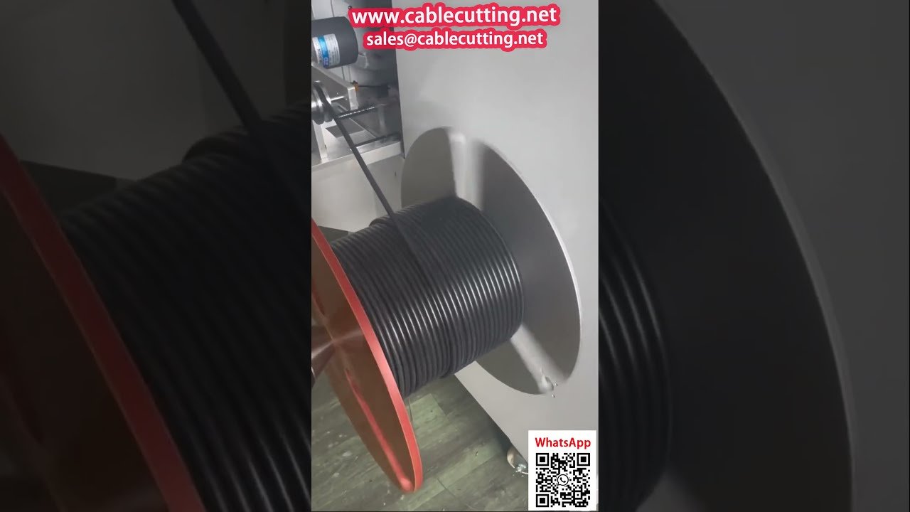 Máquina de Bobinar e Processar Cabos Elétricos | Equipamento Automatizado