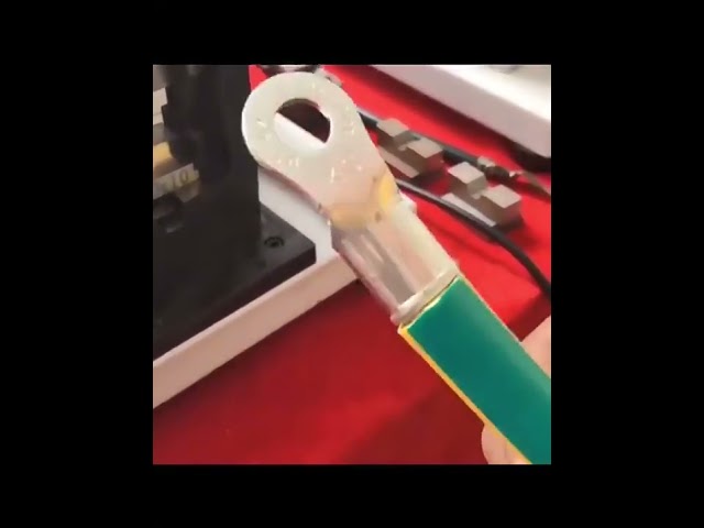 Máquina Automática de Crimpagem Hidráulica 10T para Terminais com Luva Isolante