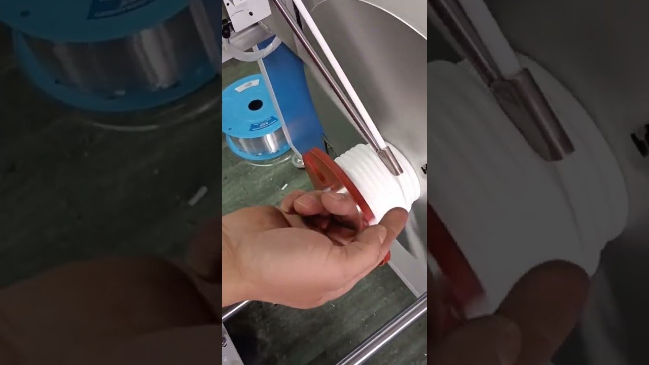 Enrolamento Preciso e Organizado de Tubos PE para Purificadores de Água – Todos os Tamanhos