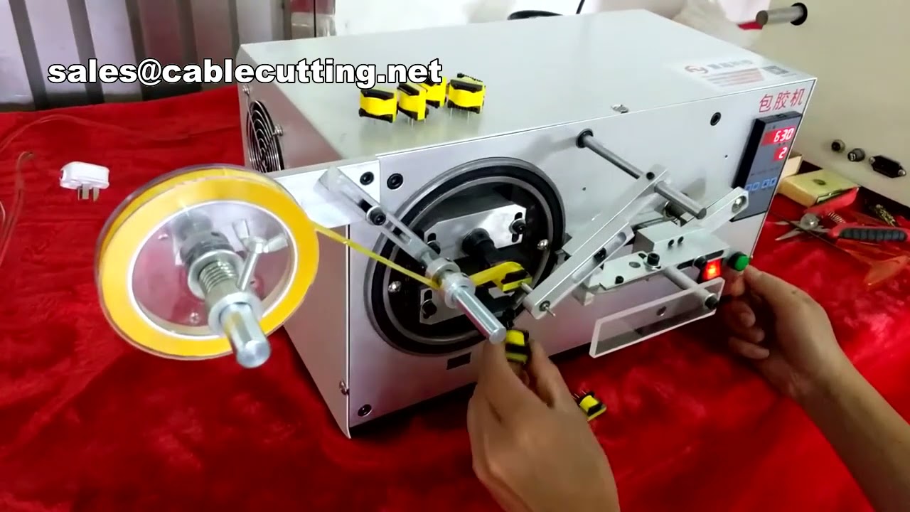 Máquina de Fita para Núcleo de Transformador - Bobinadeira Automática