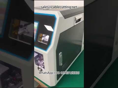 Máquina de crimpagem para terminais tubulares de 0,5 a 16 mm² #equipamento para chicotes