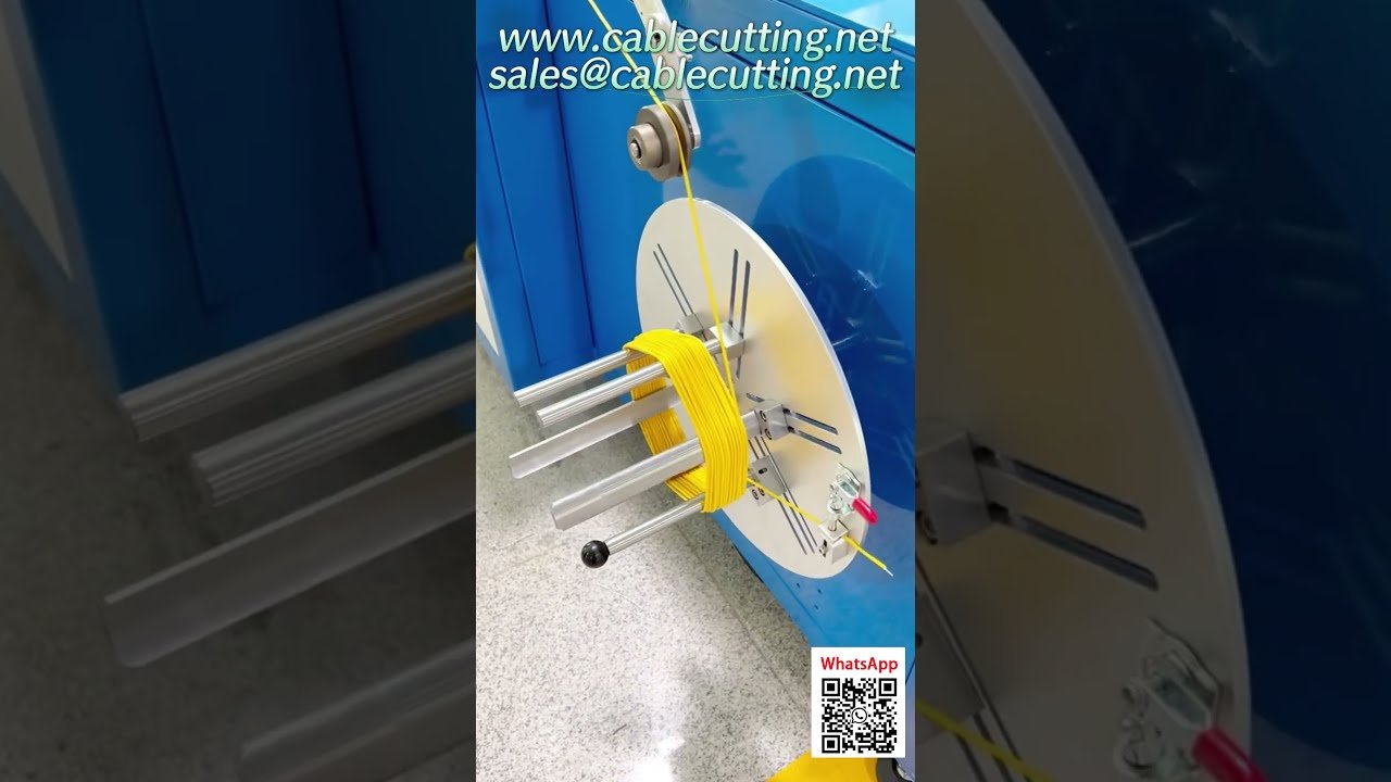 Máquina Ajustável para Bobinagem de Cabos e Cordas – Ideal para Fios, Mangueiras e Cabos de Aço