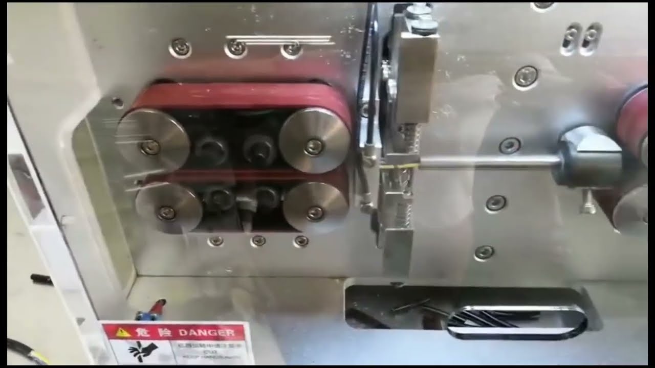 Máquina Automática de Descascar e Cortar Cabos Revestidos – Precisão Interna e Externa