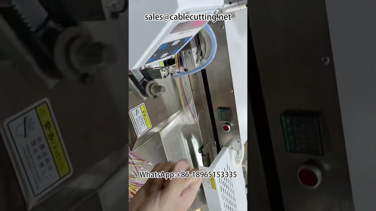 Máquina de Terminação Dupla para 5 Fios Multifuncional | Estanhamento e Decapagem Automática