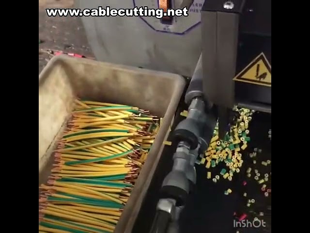 Máquina de Torcer e Descascar Fios de Cobre – Corte e Decapagem Profissional