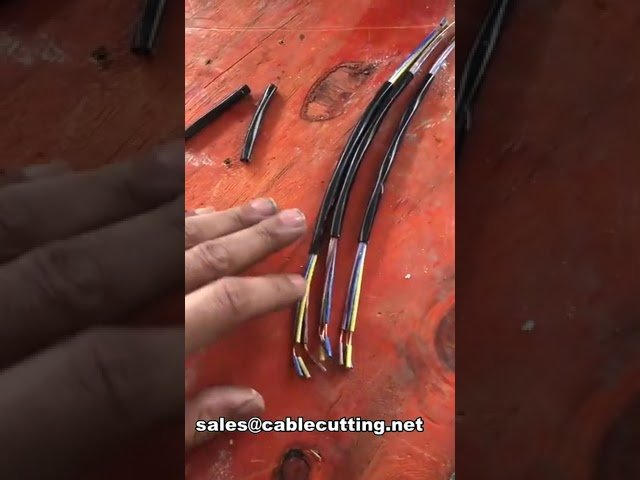 Máquina Automática de Corte e Decapagem de Cabos WPM-30HT | Alta Precisão e Velocidade