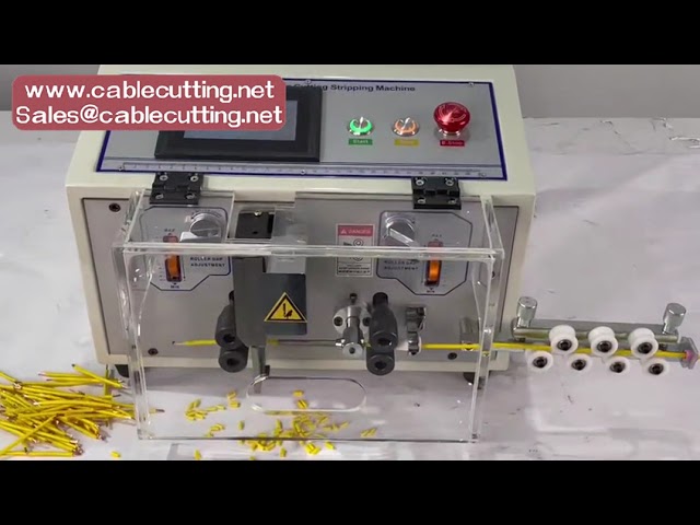 Máquina de Descascar Fios Elétricos | Cortador e Decapador de Cabos para Sucata (0,1 a 10mm²)