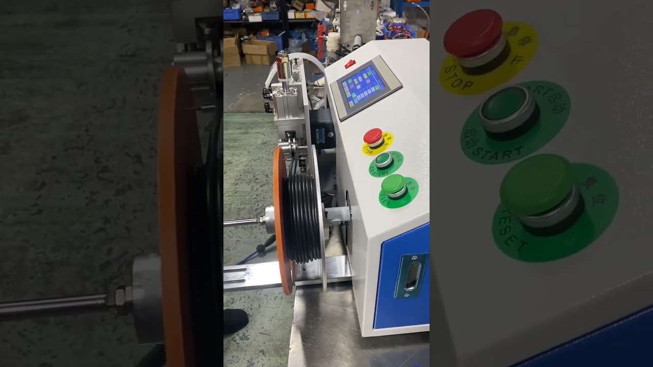 Máquina Automática de Contagem, Classificação, Corte e Bobinagem de Fios | Tudo em Um com Precisão