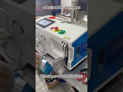 Máquina automática de classificação, bobinamento e amarração de fios - Classificação precisa, enrolamento perfeito e acabamento impecável