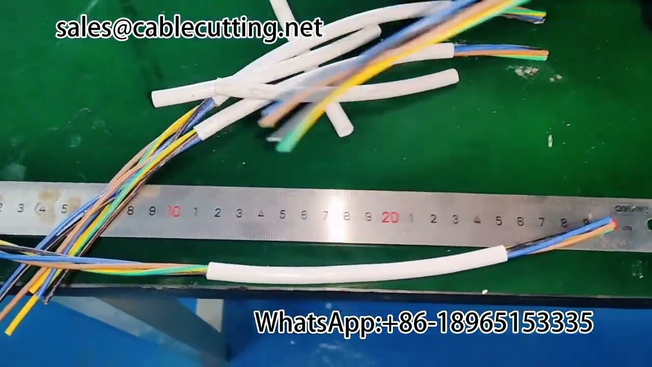 Máquina de Decapagem de Fios Computadorizada | Equipamento Automatizado de Alto Desempenho
