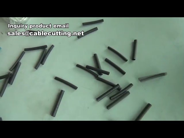 Máquina de Corte de Tubos, Canos e Mangas Automática