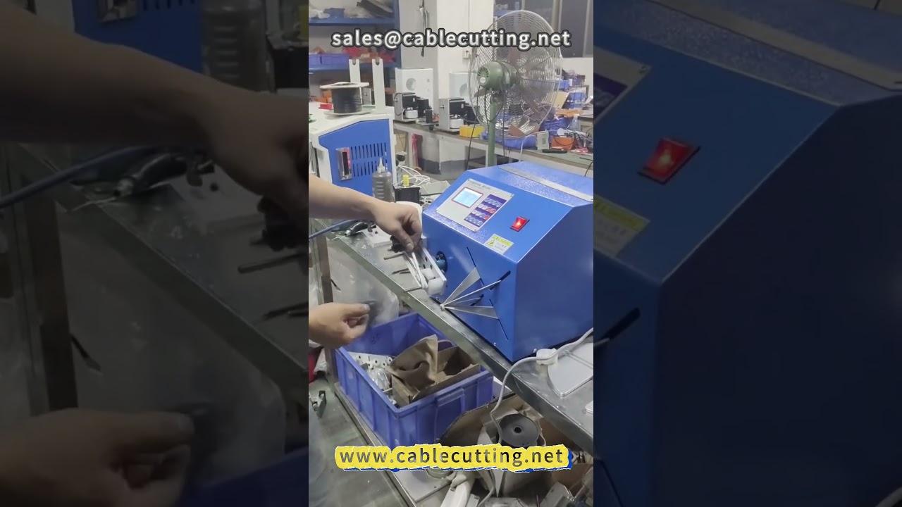 Máquina de Enrolamento de Fio 27 - Aplicação de Anéis de Silicone em Cabos de Dados