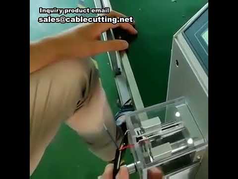 Máquina Automática de Decapar Cabo Coaxial | Decapador Automático de Cabos Coaxiais | Equipamento Industrial