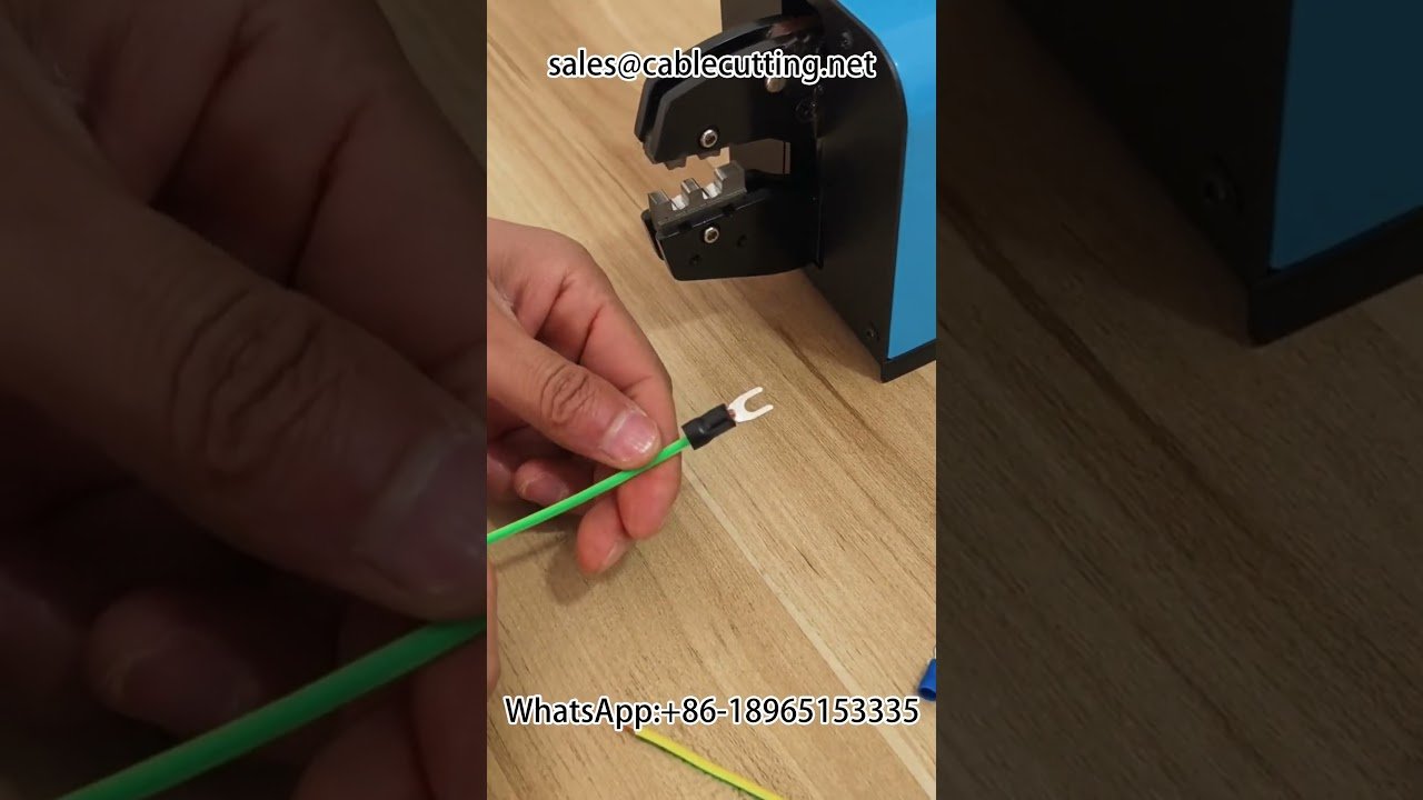 Alicate Pneumático de Crimpagem para Processamento de Terminais e Conectores
