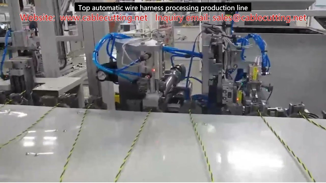 Máquina Totalmente Automática de Punção, Estanhagem e Inserção de Terminal em Carcaça Plástica - Cabeça Única