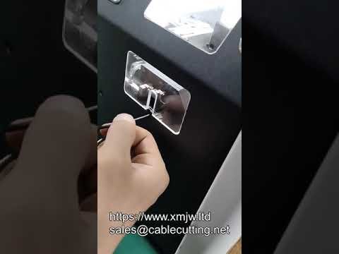 Máquina de Decapagem e Crimpagem de Terminais 0,5mm² a 2,5mm²