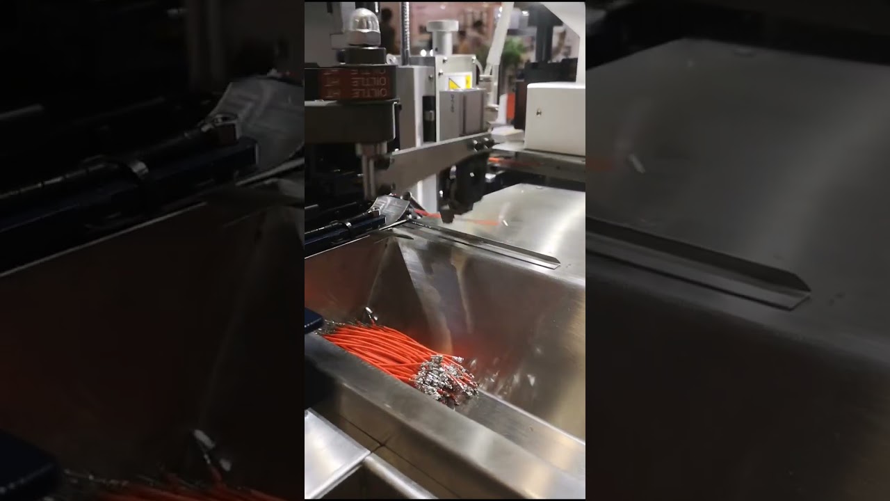Máquina de Crimpagem de Terminais Servo Completa: Rápida e Silenciosa para Fábricas #fábrica #máquina