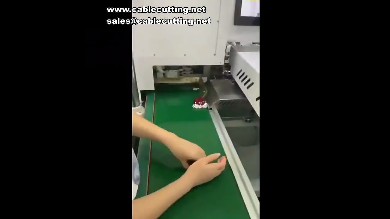 Máquina de Terminais Dupla Extremidade com Teste de Decapagem de Fios | Automação Industrial