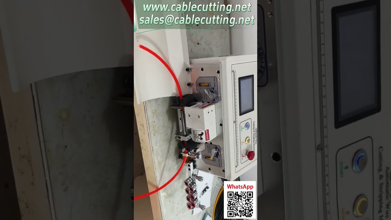 Máquina de Descascar Fios Multifuncional | Corte e Descascamento Preciso para Automação Industrial