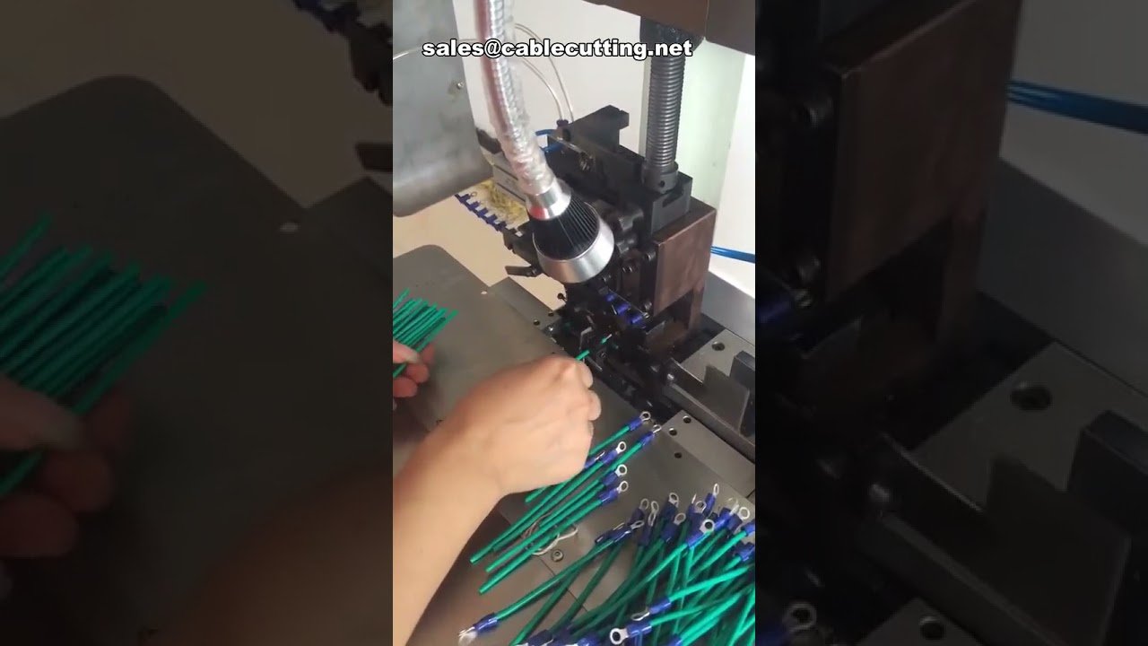 Máquina de Crimpagem de Terminais Molex – Automática e de Alta Precisão